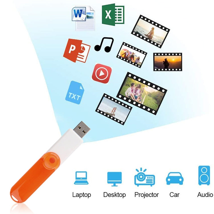 แฟลชดิสก์ USB ขนาด 2GB, 2GB (Red)