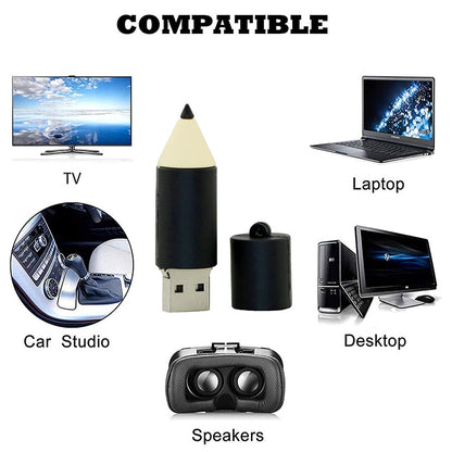 แฟลชดิสก์ USB รูปทรงดินสอขนาด 16GB, 2GB, 4GB, 8GB, 16GB