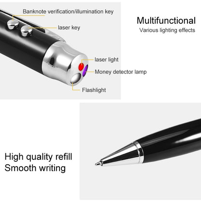 แฟลชดิสก์ USB แบบปากกาเลเซอร์ 3 in 1, สีเงิน (16GB), 2GB (Silver), 4GB (Silver), 8GB (Silver), 16GB (Silver), 2GB (Black), 4GB (Black), 8GB (Black), 16GB (Black)