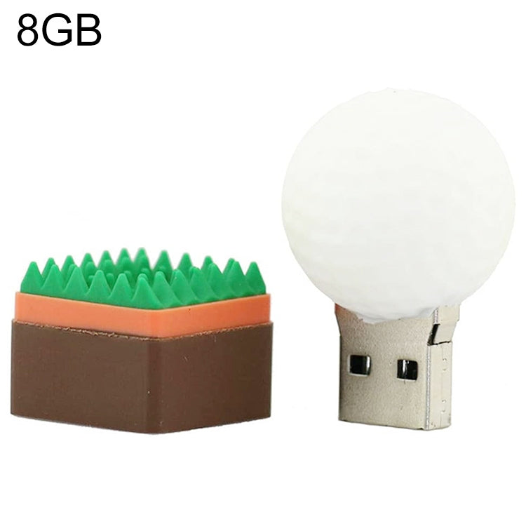 แฟลชดิสก์ USB สไตล์กอล์ฟ 16GB, 2GB, 4GB, 8GB, 16GB
