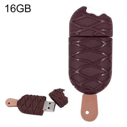 แฟลชดิสก์ USB สไตล์ไอศกรีมขนาด 16GB, 2GB, 4GB, 8GB, 16GB