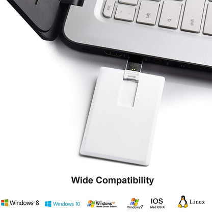 แฟลชดิสก์ USB การ์ด 8 GB (สามารถออกแบบเองได้, ขั้นต่ำ: 100 ชิ้น), 2GB, 4GB, 8GB