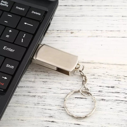 แฟลชดิสก์ Mini USB 2.0 Metal Series พร้อมพวงกุญแจ (16GB), 2GB, 4GB, 8GB, 16GB
