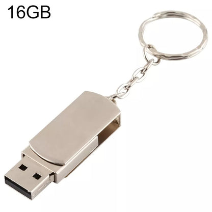 แฟลชดิสก์ Mini USB 2.0 Metal Series พร้อมพวงกุญแจ (16GB), 2GB, 4GB, 8GB, 16GB