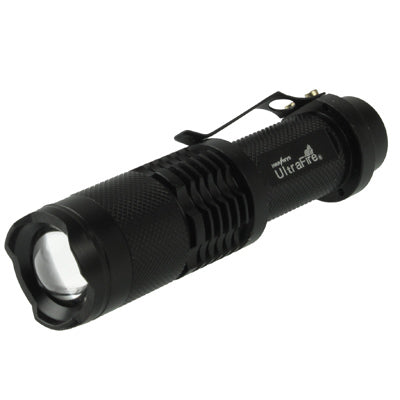 3 โหมด, Cree XM-L T6 LED, แสงสีขาว, ฟลักซ์ส่องสว่าง: 700lm, ความยาว: 11.6 ซม.