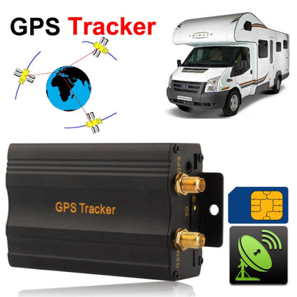 ระบบติดตามยานพาหนะ 103B GSM / GPRS / GPS รองรับหน่วยความจำการ์ด TF แบนด์: 850 / 900 / 1800 / 1900Mhz, 103A, 103B, Remote Control (Cut off Oil and Circuit)