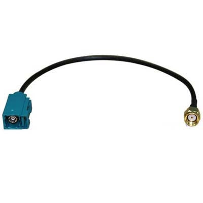 Fakra Z Female ถึง RP-SMA Male Connector Adapter Cable / เชื่อมต่อ Antenna, Fakra Z Female to RP-SMA