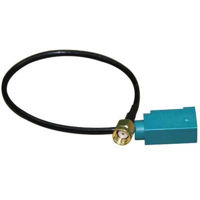 Fakra Z Female ถึง RP-SMA Male Connector Adapter Cable / เชื่อมต่อ Antenna, Fakra Z Female to RP-SMA
