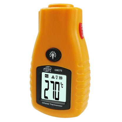 BENETECH เครื่องวัดอุณหภูมิอินฟราเรดดิจิตอลขนาดเล็ก ช่วงอุณหภูมิ -32 - 280 องศา (GM270), GM270