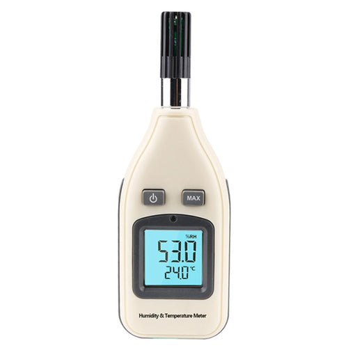 BENETECH GM1362 เครื่องวัดอุณหภูมิและความชื้นแบบดิจิตอลหน้าจอขนาด 1.45 นิ้ว, GM1362