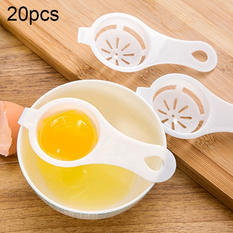 เครื่องแยกไข่ขาวและไข่แดง 100 ชิ้น, 1PCS(White)