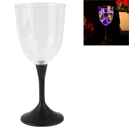ไฟ LED สีสันสดใส 8 โหมดกระพริบแก้วไวน์แดงสำหรับบาร์, Light Flashing Wine Goblet
