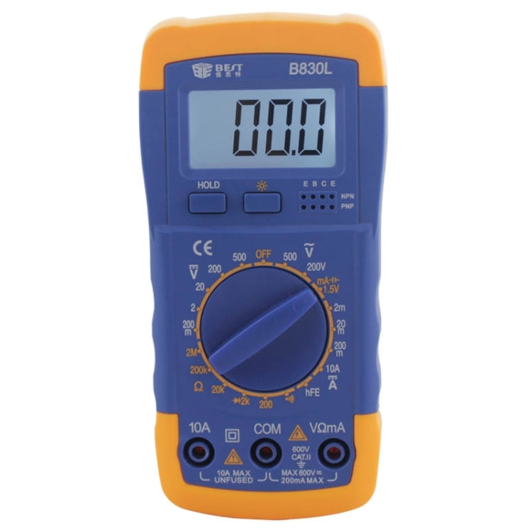 BST-B830L 9V หน้าจอ LCD แสดงผล มัลติมิเตอร์แบบดิจิตอล, BST- B830L