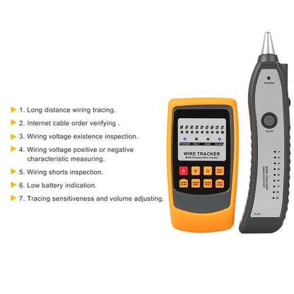 BENETECH GM60 เครื่องติดตามสายไฟอเนกประสงค์ขนาดพกพา