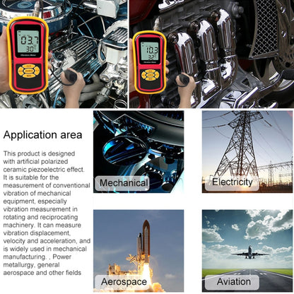 BENETECH GM63B เครื่องวัดความสั่นสะเทือนแบบดิจิตอล