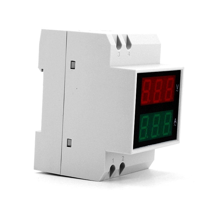 D52-2042 0.5 นิ้ว LED Digit แสดงผล โวลต์มิเตอร์แอมมิเตอร์ 2 in 1
