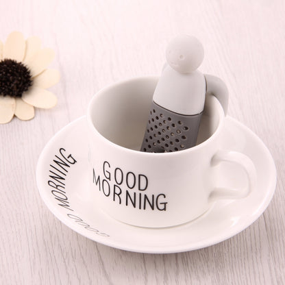 ที่กรองชาซิลิโคน Mr Tea Infuser น่ารัก, Cute Mr Tea