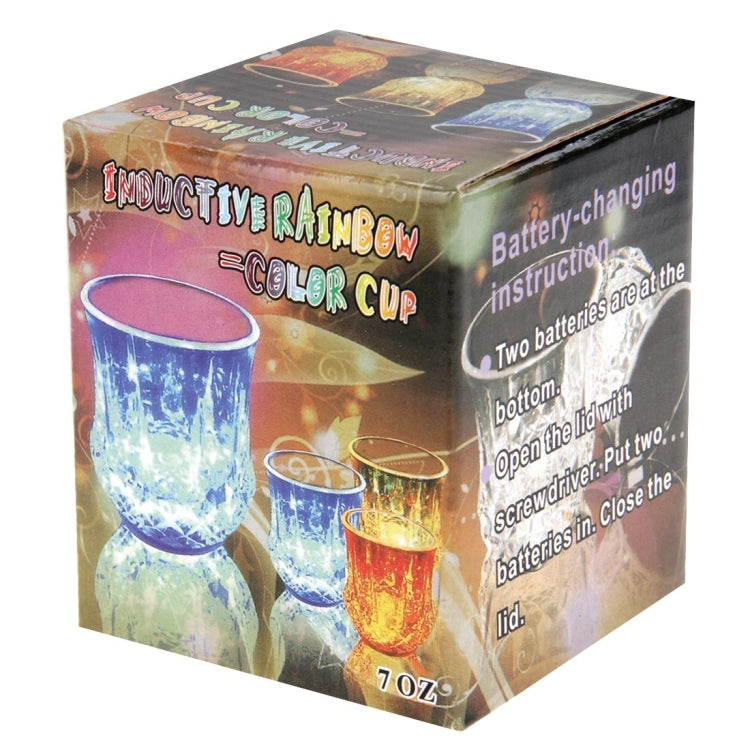 Creative สีสัน LED Light สับปะรด INDUCTIVE Rainbow สีถ้วย, LED Light Pineapple Cup