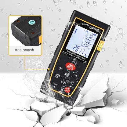 เครื่องวัดระยะเลเซอร์แบบดิจิตอลแบบพกพา CP-100S ระยะการวัดสูงสุด: 100 ม, 100m