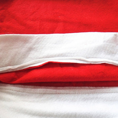 ผ้าคลุมเก้าอี้ตกแต่งเทศกาลคริสต์มาสหมวกแดง ขนาด 65ซม. x 50ซม, Red Hat
