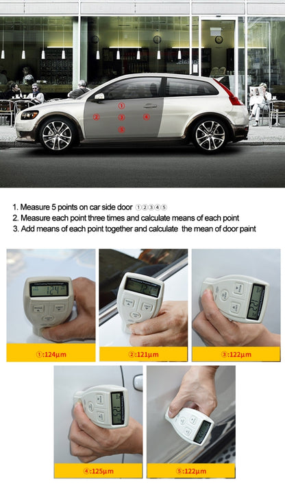 BENETECH GM210 เครื่องวัดความหนาฟิล์ม/เคลือบ, GM210