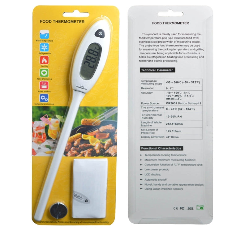 BENETECH GM1311 เครื่องวัดอุณหภูมิอาหารจอแสดงผล LCD, GM1311