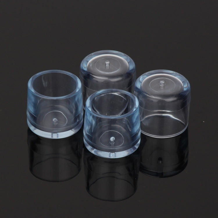 ฝาครอบเก้าอี้รูปท่อ 4 ชิ้น เส้นผ่านศูนย์กลางภายใน: 21มม, 21mm