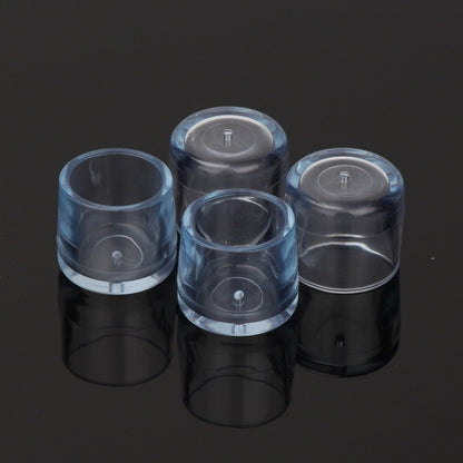 ฝาครอบเก้าอี้รูปท่อ 4 ชิ้น เส้นผ่านศูนย์กลางภายใน: 21มม, 21mm