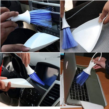 มัลติฟังก์ชั่น Clean Shovel Vent แปรง Dustpan ชุดไม้กวาด, Shovel Vent Brush