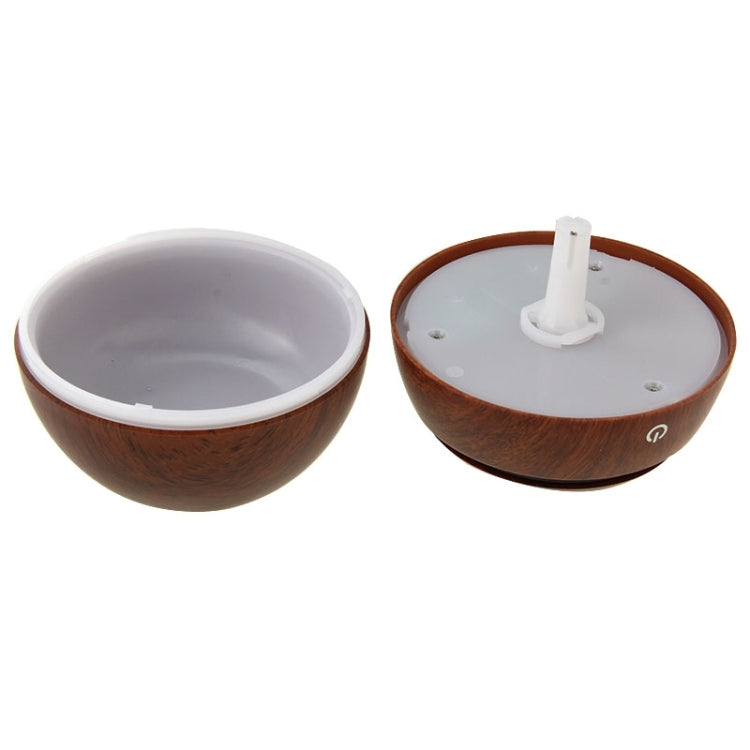 LM-X1 USB ชาร์จพื้นผิวไม้ 3W อัลตราโซนิก Aroma Air Humidifier, LM-X1