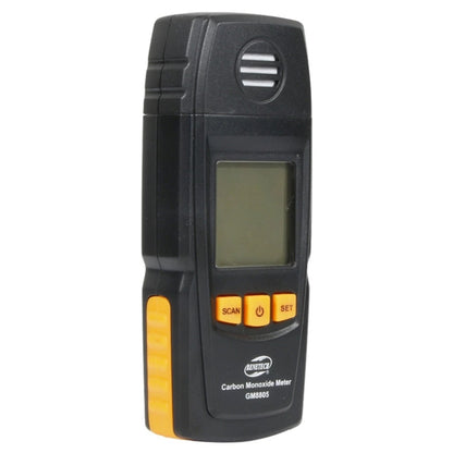 BENETECH GM8805 จอแสดงผล LCD มือถือคาร์บอนมอนอกไซด์ CO Monitor เครื่องตรวจจับ Meter Tester, ช่วงการวัด: 0-1000ppm