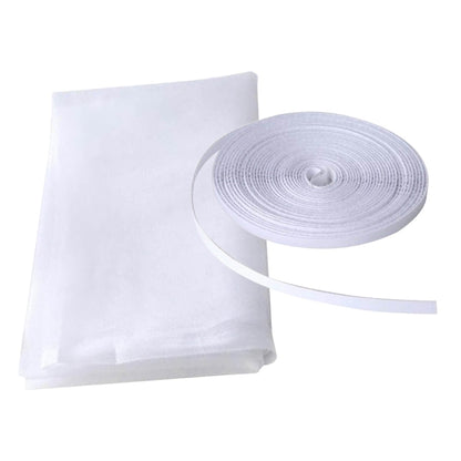 DIY มุ้งลวดโพลีเอสเตอร์ / มุ้งลวดแบบตะขอและห่วงยึดมุ้งกันยุง, DIY Polyester Fly Net