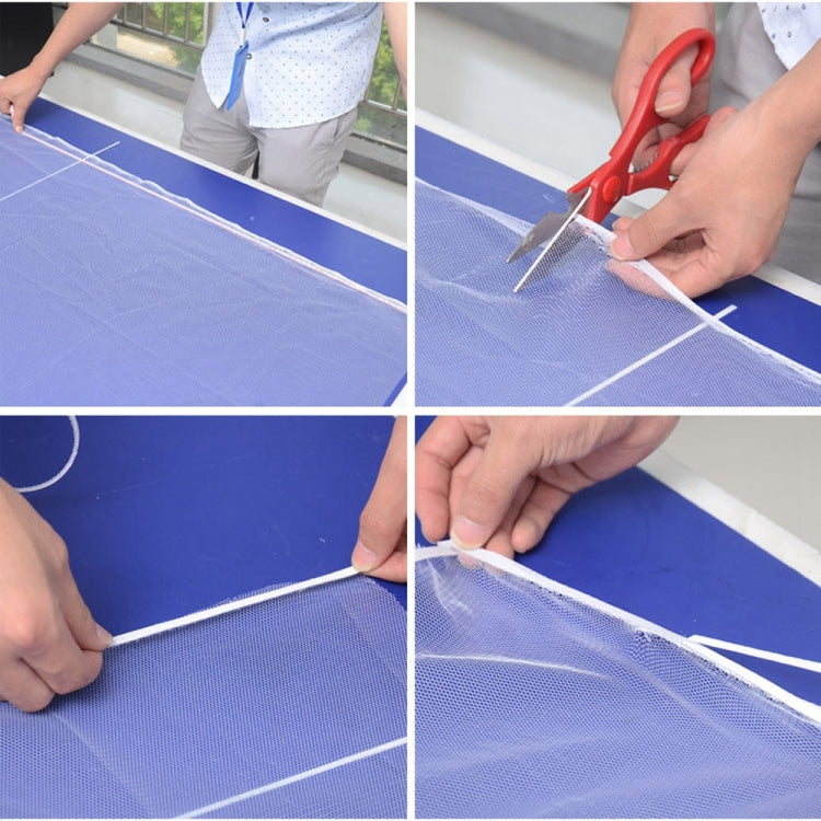 DIY มุ้งลวดโพลีเอสเตอร์ / มุ้งลวดแบบตะขอและห่วงยึดมุ้งกันยุง, DIY Polyester Fly Net