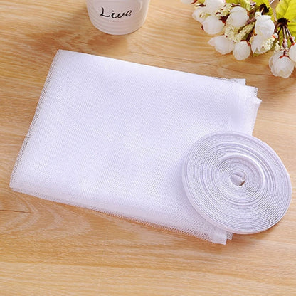 DIY มุ้งลวดโพลีเอสเตอร์ / มุ้งลวดแบบตะขอและห่วงยึดมุ้งกันยุง, DIY Polyester Fly Net
