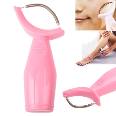 พลาสติก Face Roller กำจัดขนฤดูใบไม้ผลิ Facial Handheld Threading Beauty เครื่องกำจัดขนเครื่องมือ, Epilator Tool