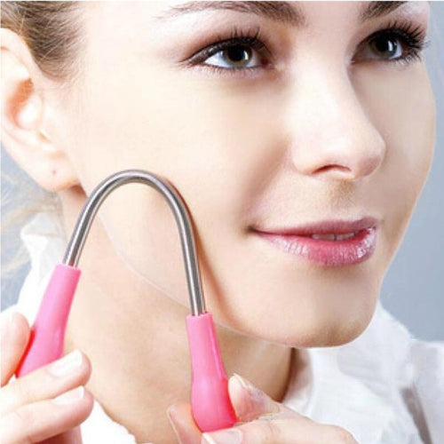 5 PCS Super Popular Magic Beauty เครื่องกำจัดขนบนใบหน้า, การจัดส่งสีแบบสุ่ม, 5 PCS Facial Hair Remover