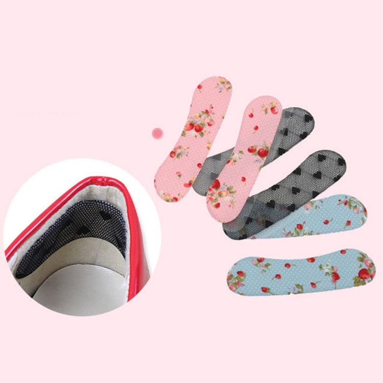 รองเท้าส้นสูง 5 คู่สติ๊กเกอร์ติดเท้าที่ทนต่อการสึกหรอการจัดส่งสีแบบสุ่ม