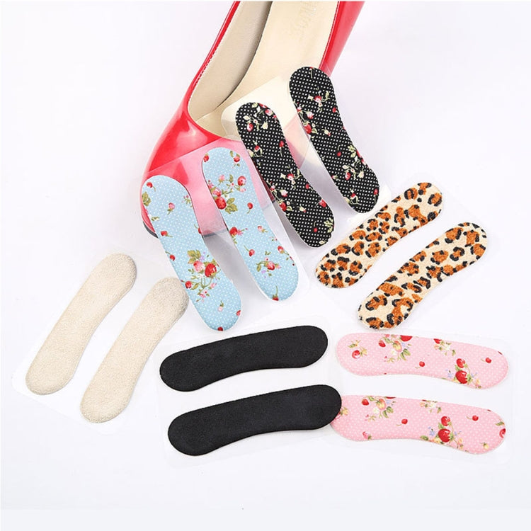 รองเท้าส้นสูง 5 คู่สติ๊กเกอร์ติดเท้าที่ทนต่อการสึกหรอการจัดส่งสีแบบสุ่ม