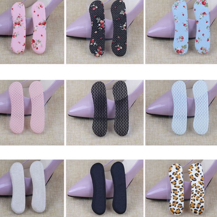 รองเท้าส้นสูง 5 คู่สติ๊กเกอร์ติดเท้าที่ทนต่อการสึกหรอการจัดส่งสีแบบสุ่ม
