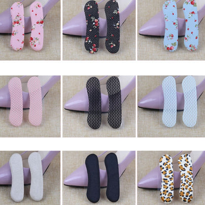 รองเท้าส้นสูง 5 คู่สติ๊กเกอร์ติดเท้าที่ทนต่อการสึกหรอการจัดส่งสีแบบสุ่ม