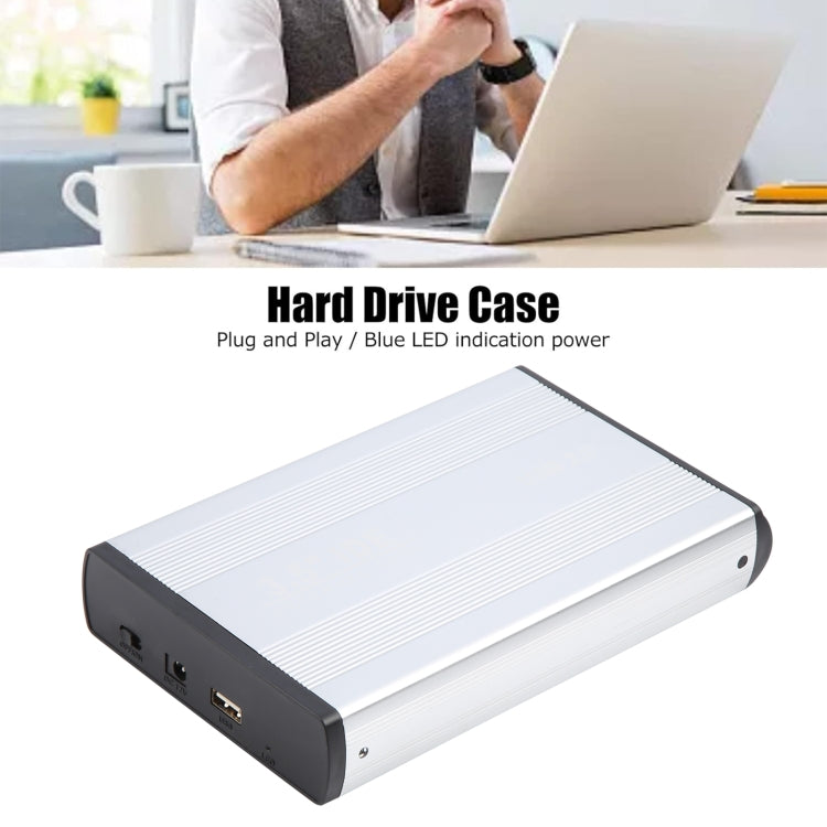 เคสภายนอก HDD ขนาด 3.5 นิ้ว รองรับฮาร์ดไดรฟ์ IDE, IDE (EU Plug), IDE (UK Plug)