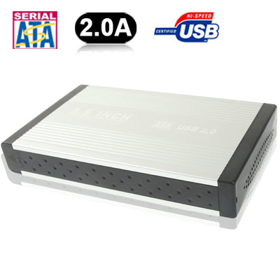 เคสภายนอก HDD SATA และ IDE ความเร็วสูง 3.5 นิ้ว รองรับ USB 2.0, SATA & IDE (USB 2.0)