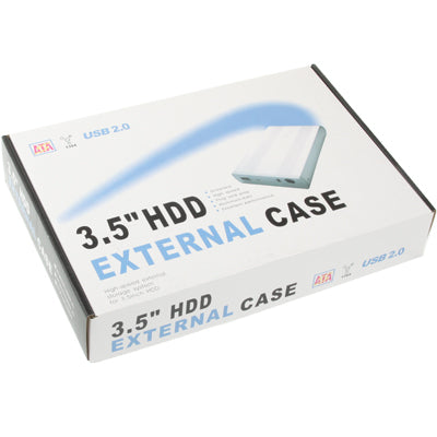 เคสภายนอก HDD SATA และ IDE ความเร็วสูง 3.5 นิ้ว รองรับ USB 2.0, SATA & IDE (USB 2.0)