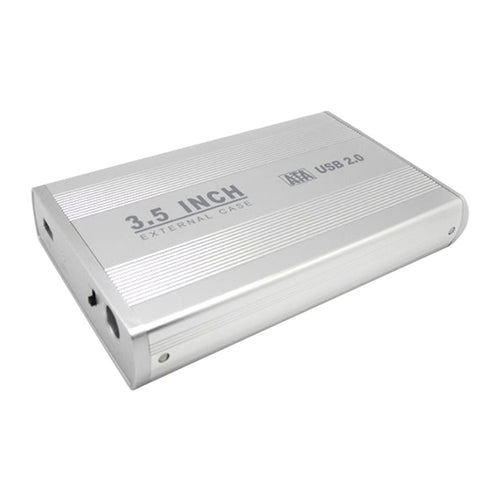เคสภายนอก HDD SATA ขนาด 3.5 นิ้ว รองรับ USB 2.0, SATA With 2.0A Power, SATA With 1.5A Power