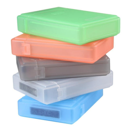 3.5 นิ้วฮาร์ดดิสก์ไดรฟ์ HDD SATA IDE กล่องเก็บของพลาสติกกรณี