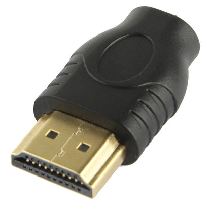 ชุบทอง HDMI 19 พินชายกับอะแดปเตอร์ไมโคร HDMI หญิง, HDMI Male to Micro HDMI Female