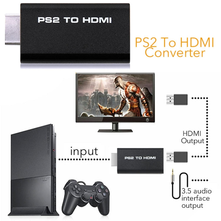 มินิ PS2 เป็นอะแดปเตอร์แปลงสัญญาณดิจิตอลวิดีโอเสียงกล่อง HDMI, Mini PS2 to HDMI