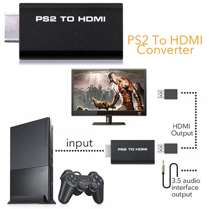 มินิ PS2 เป็นอะแดปเตอร์แปลงสัญญาณดิจิตอลวิดีโอเสียงกล่อง HDMI, Mini PS2 to HDMI