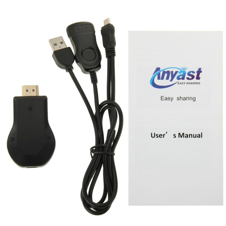 M2 PLUS WiFi HDMI Dongle Display Receiver, CPU: Cortex A9 1.2GHz, รองรับ Android / iOS, M2 PLUS