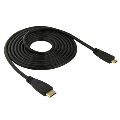 สายเคเบิลอะแดปเตอร์ชายมินิ HDMI 1.8 ม. ถึงไมโคร HDMI ชาย, Mini HDMI Male, Length: 1.8m